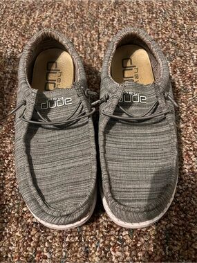 Hey Dude Men's Gray Casual Slip-On’s